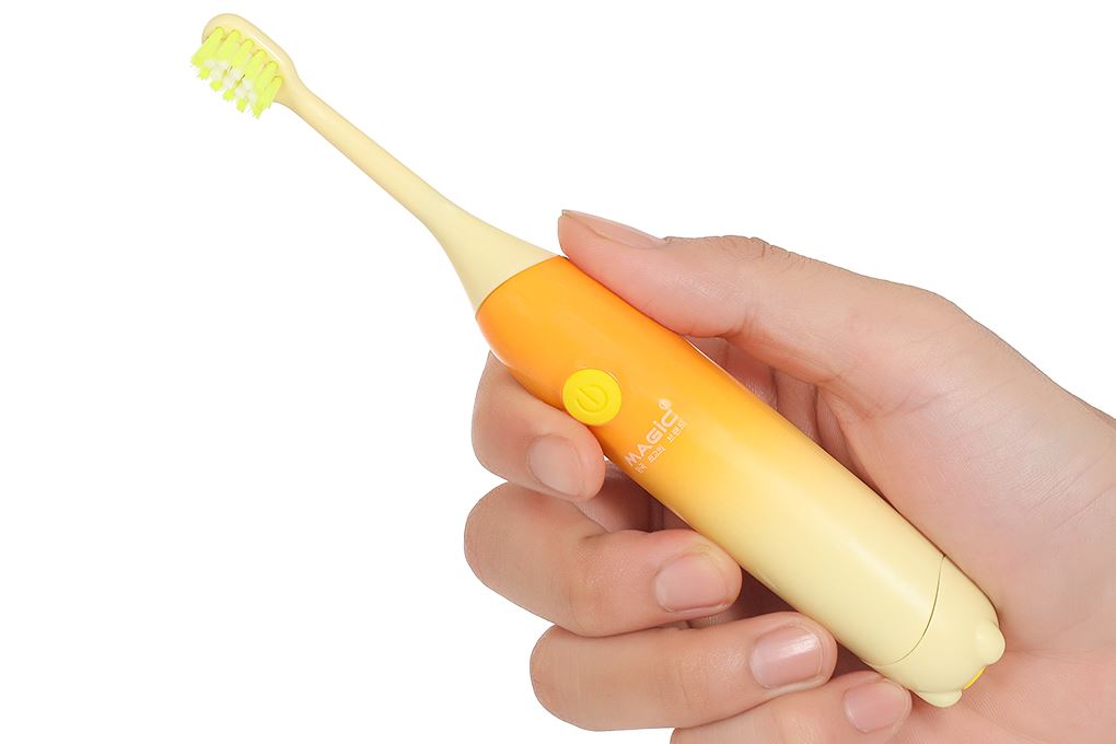 Bàn chải điện trẻ em Magic Kid-02 - Cam Màu Cam