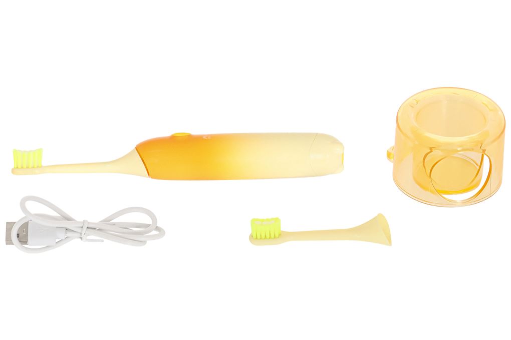 Bàn chải điện trẻ em Magic Kid-02 - Cam Màu Cam