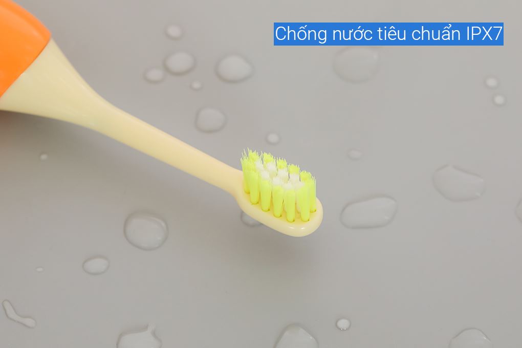 Bàn chải điện trẻ em Magic Kid-02 - Cam Màu Cam