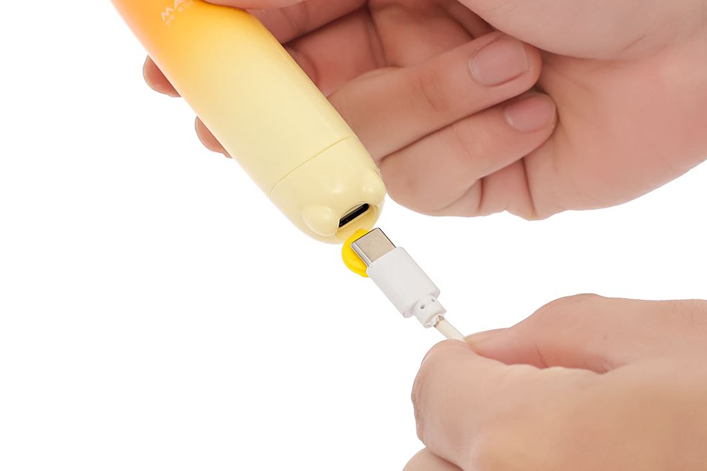 Bàn chải điện trẻ em Magic Kid-02 - Cam Màu Cam