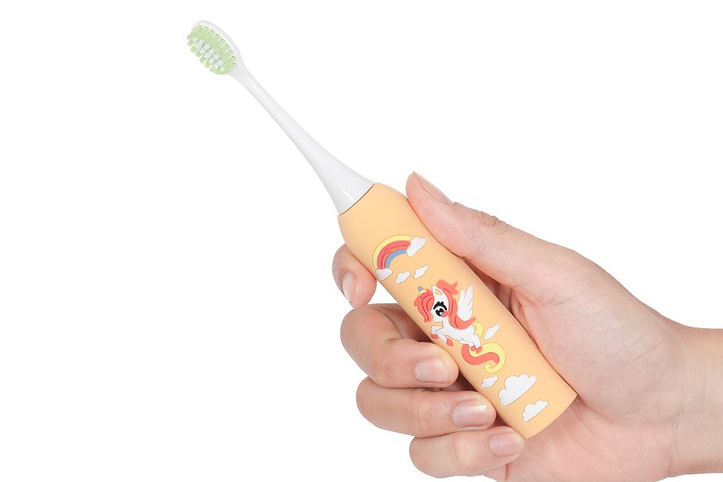 Bàn chải điện trẻ em Magic Kid-03 - Vàng Màu Vàng