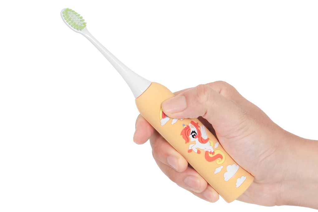 Bàn chải điện trẻ em Magic Kid-03 - Vàng Màu Vàng