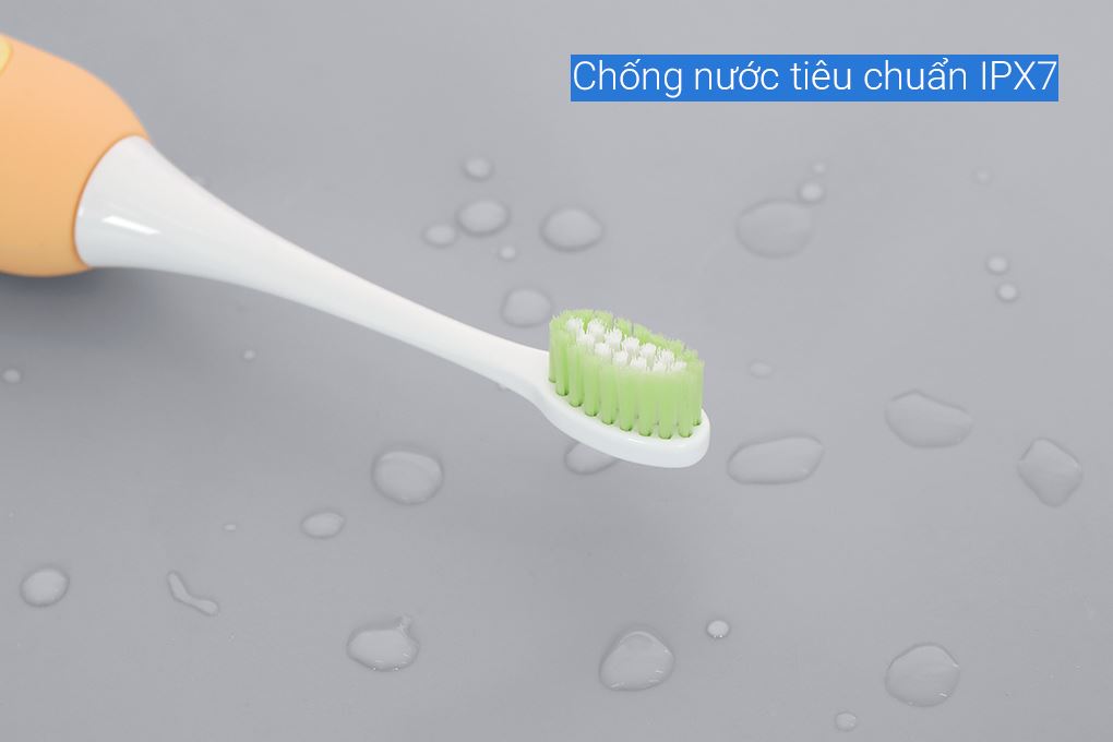 Bàn chải điện trẻ em Magic Kid-03 - Vàng Màu Vàng