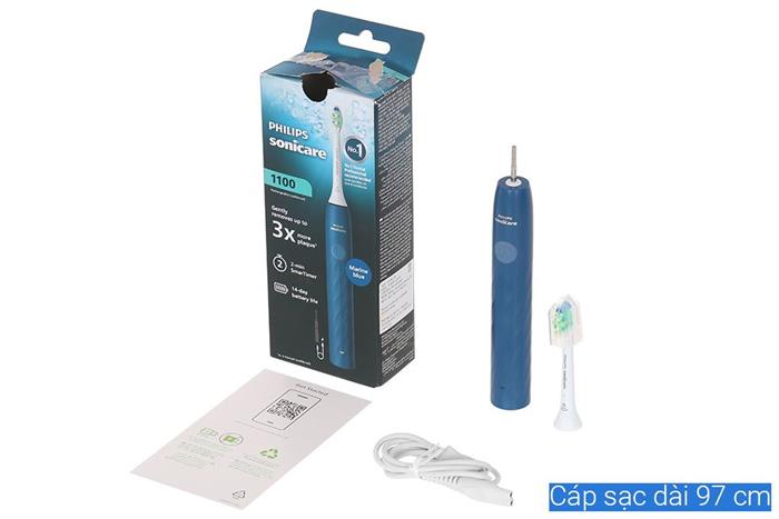 Bàn chải điện Philips HX3901/03 Màu Xanh Dương