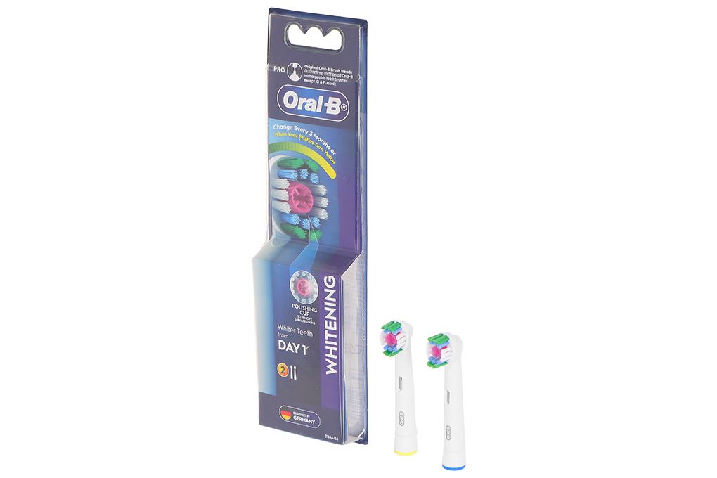 Bộ 2 đầu bàn chải điện Oral-B Whitening - 15