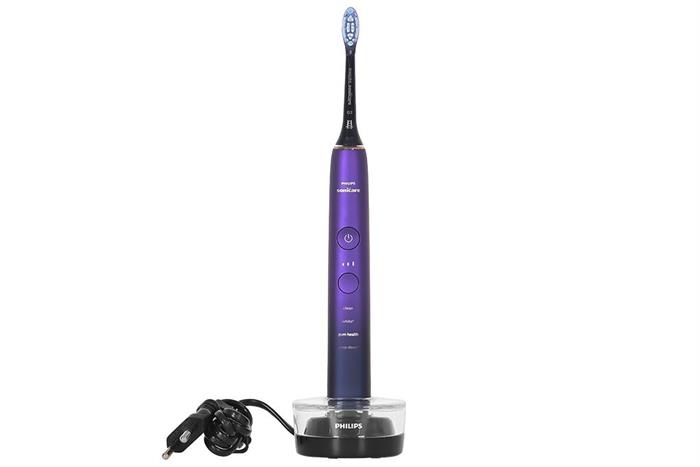 Bàn chải đánh răng điện Philips HX9911/74 Màu Đen - Tím