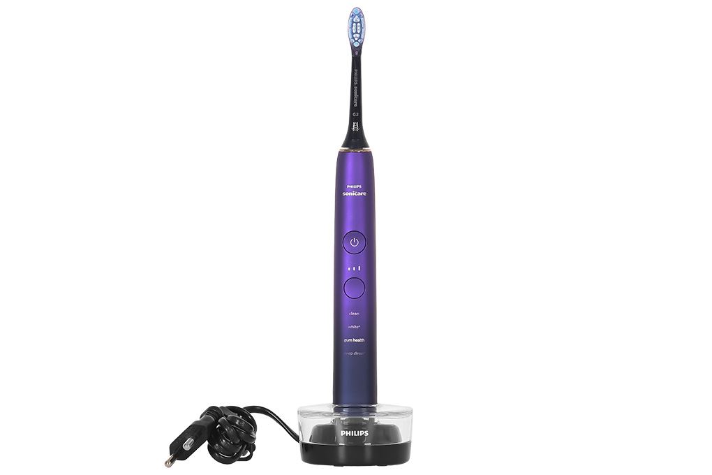 Bàn chải đánh răng điện Philips HX9911/74 Màu Đen - Tím