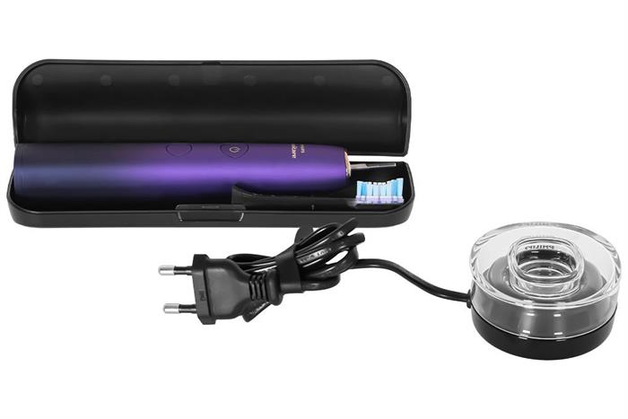 Bàn chải đánh răng điện Philips HX9911/74 Màu Đen - Tím
