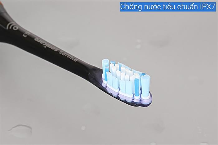 Bàn chải đánh răng điện Philips HX9911/74 Màu Đen - Tím