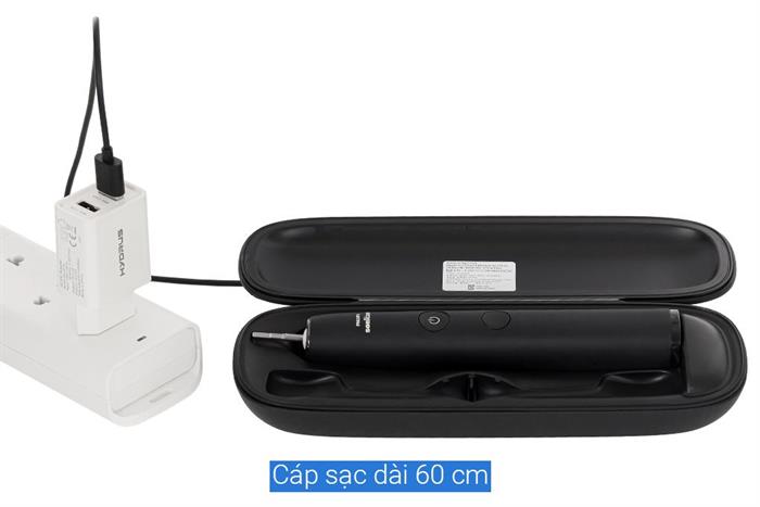 Bàn chải đánh răng điện Philips HX9914/75 Màu Đen
