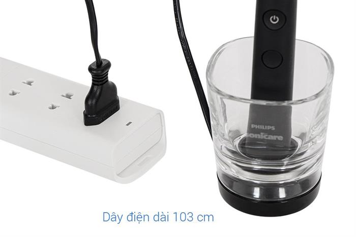Bàn chải đánh răng điện Philips HX9914/75 Màu Đen