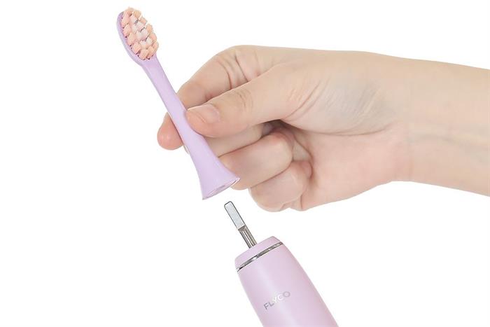 Bàn chải điện Flyco FT7105VN - Hồng Màu Hồng