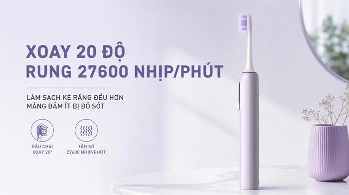 Bàn chải điện Xiaomi Pro GL - Tím