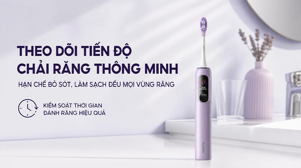 Bàn chải điện Xiaomi Pro GL - Tím Màu Tím