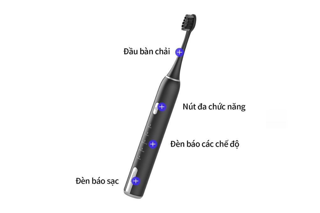 Bàn chải điện Lock&Lock ENR386BLK - 3