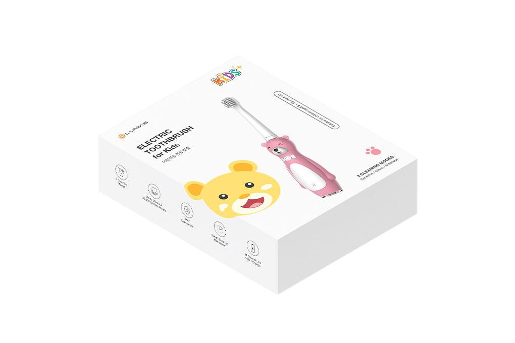 Bàn chải điện trẻ em LUMIAS SET-800KP Màu Hồng