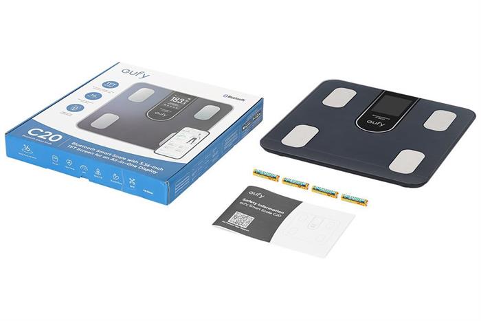 Cân sức khỏe Eufy C20 T9130 Màu Xám