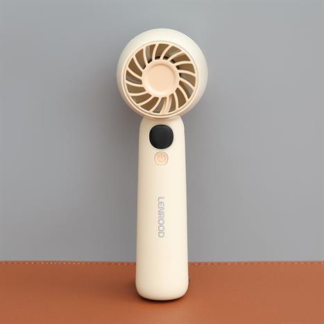 Quạt cầm tay mini Lenrood LRF-608 Màu vàng