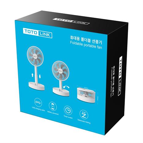 Quạt để bàn mini Totolink FAN02 Màu Trắng
