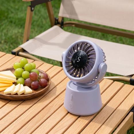 Quạt để bàn mini Lock&Lock ENF336PUP Màu Tím