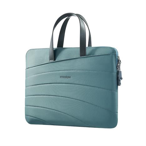 Túi xách chống sốc Laptop 14 inch Innostyle CarryLite Slim S600MNG-14 Màu Xanh lá