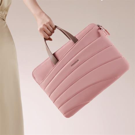 Túi xách chống sốc Laptop 14 inch Innostyle CarryLite Slim S600PK-14 Màu Hồng