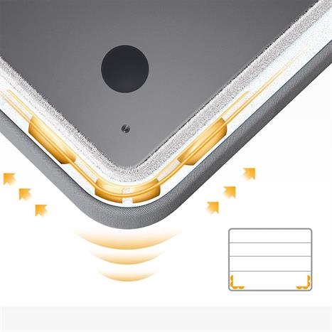 Túi xách chống sốc Laptop 14 inch Innostyle Stratus Carrying S610GY-14 Màu Xám