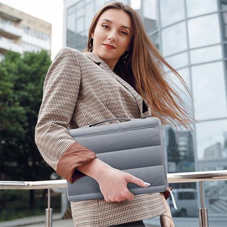 Túi xách chống sốc Laptop 14 inch Innostyle Stratus Carrying S610GY-14 Màu Xám