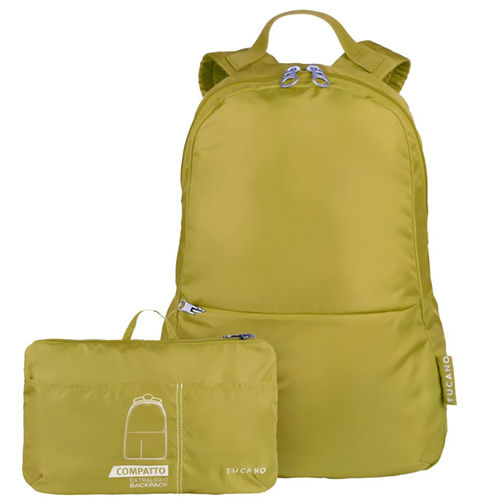Balo Laptop 14 inch TUCANO Fodable Compatto Eco - Xanh lá - 2
