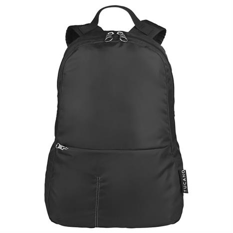 Balo Laptop 14 inch TUCANO Fodable Compatto Eco - Đen Màu Đen