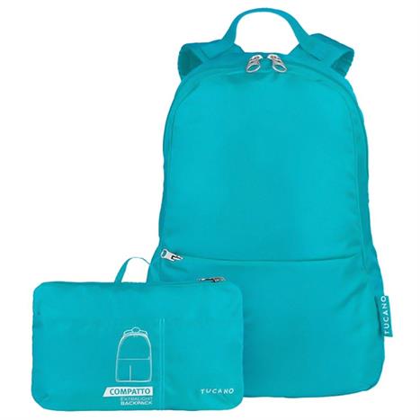 Balo Laptop 14inch TUCANO Fodable Compatto Eco - Xanh da trời Màu Xanh lam