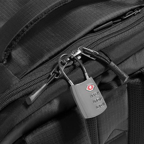 Balo chống sốc laptop 15.6 inch Tomtoc T66S1D2 Đen Màu Đen