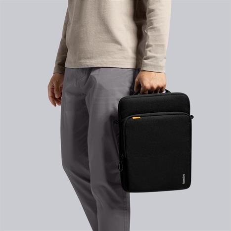 Túi đeo chống sốc laptop 15/16 inch Tomtoc A03F2D1 Đen Màu Đen