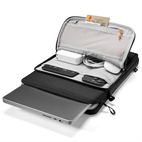 Túi đeo chống sốc laptop 15/16 inch Tomtoc A03F2D1 Đen Màu Đen