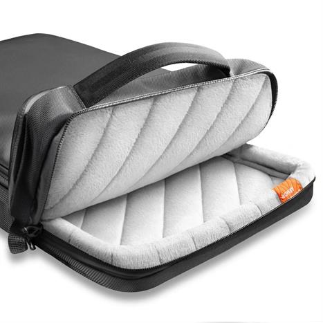 Túi đeo chéo chống sốc laptop 15 inch Tomtoc A04F2G3 Xám Màu Xám