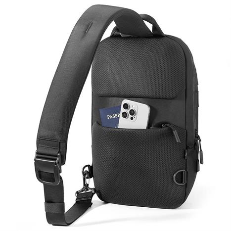 Túi đeo chống sốc laptop 14 inch Tomtoc T24M1D1 Đen Màu Đen