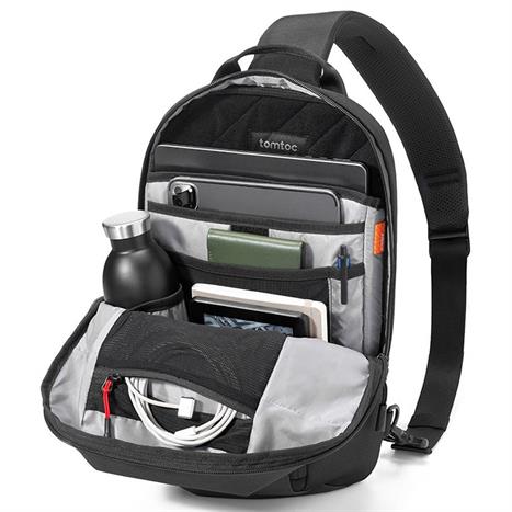 Túi đeo chống sốc laptop 14 inch Tomtoc T24M1D1 Đen Màu Đen