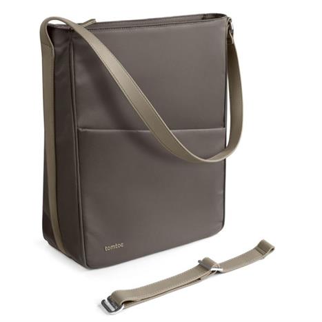 Balo laptop 11 inch Tomtoc T62S1K1 Màu Xám/Nâu nhạt/Xám than