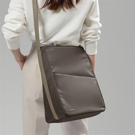 Balo laptop 11 inch Tomtoc T62S1K1 Màu Xám/Nâu nhạt/Xám than