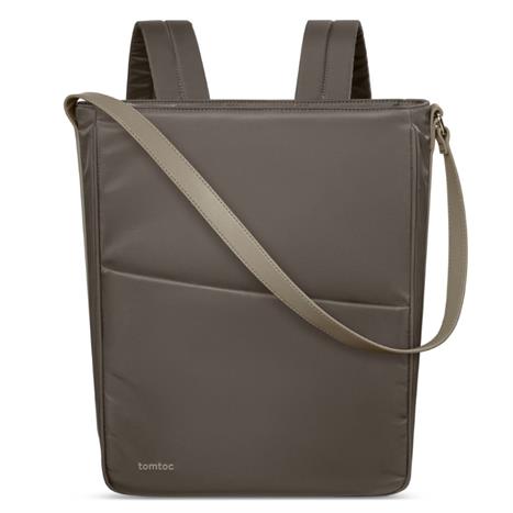 Balo laptop 11 inch Tomtoc T62S1K1 Màu Xám/Nâu nhạt/Xám than