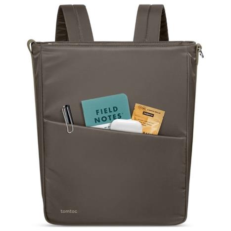 Balo laptop 11 inch Tomtoc T62S1K1 Màu Xám/Nâu nhạt/Xám than