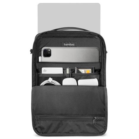 Túi đeo chéo chống sốc laptop 15 inch Tomtoc A04F2D1 Đen Màu Đen