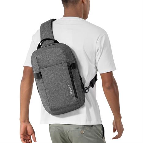 Túi đeo chống sốc laptop 14 inch Tomtoc T24M1G3 Xám Màu Xám