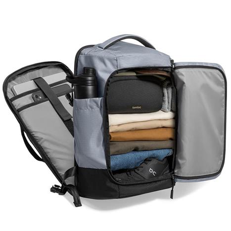 Balo chống sốc laptop 17 inch Tomtoc T66M1G2 Xám Màu Xanh lá