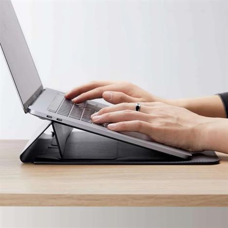 Túi chống sốc Macbook 14 inch Hypershield Stand & Go Sleeve HS595-14B Màu Đen