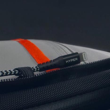 Balo Laptop 16 inch Hyperpack Pro With Apple Find My Compatible Location Module HP20P2-BK Màu Đen