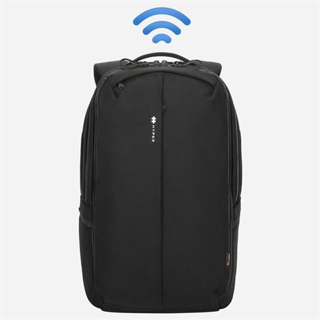 Balo Laptop 16 inch Hyperpack Pro With Apple Find My Compatible Location Module HP20P2-BK Màu Đen