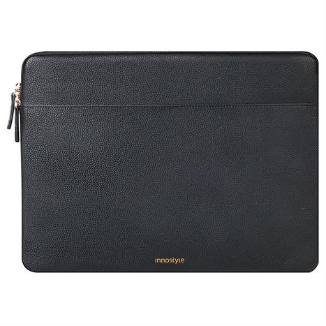 Túi chống sốc Laptop 14 inch Innostyle Lux Leather Laptop PLS-10BLK-14 Màu Đen