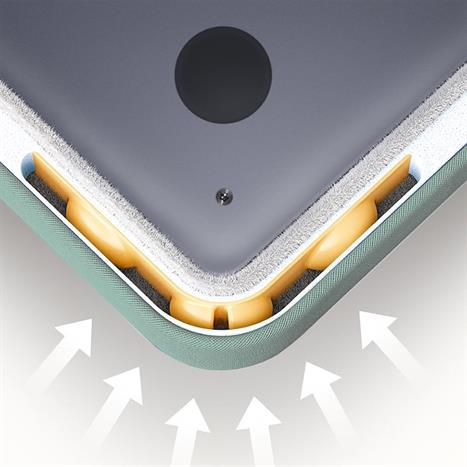 Túi xách chống sốc Laptop 14 inch Innostyle OmniProtect Carry S114MG-14 Màu Xám xanh