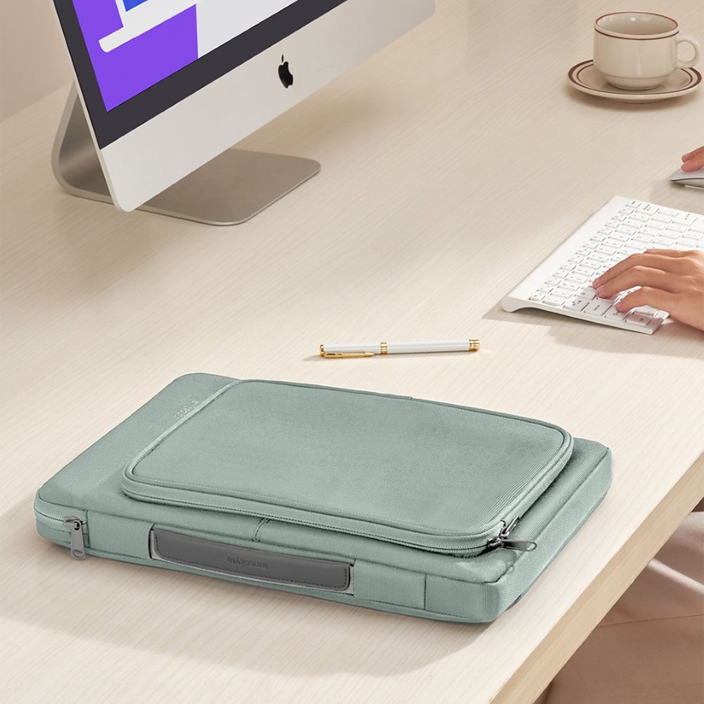 Túi xách chống sốc Laptop 14 inch Innostyle OmniProtect Carry S114MG-14 Màu Xám xanh
